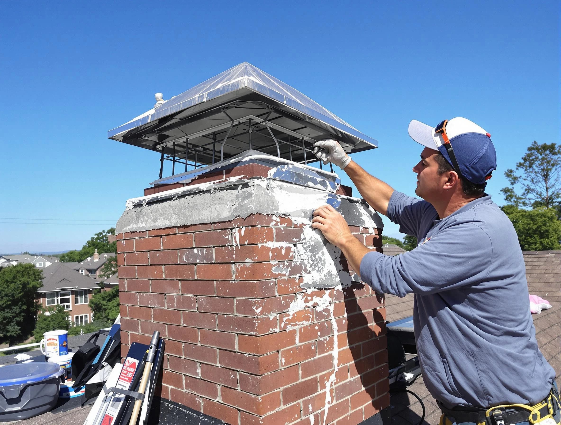 Chimney Crown Services service in Gilbert, AZ
